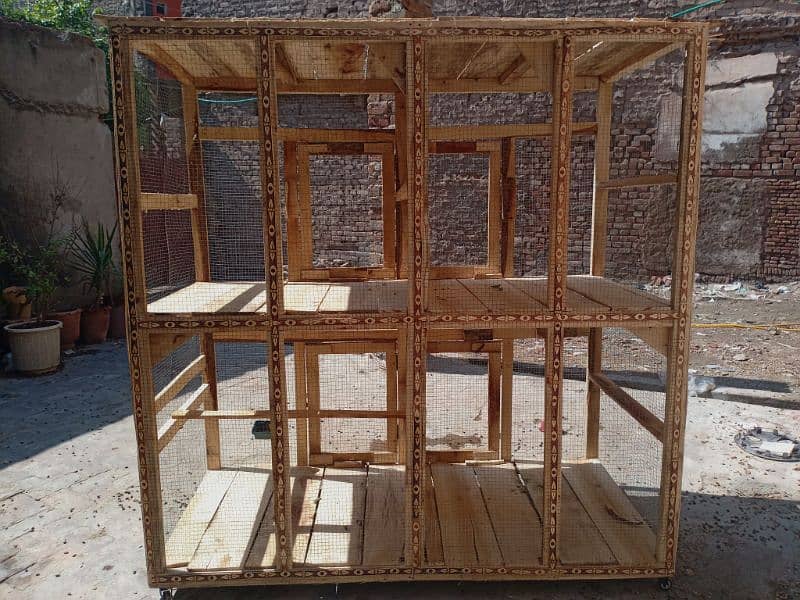 love Birds cage / Hens Cage / Pinjra /  Wooden Cages /master Cage 3