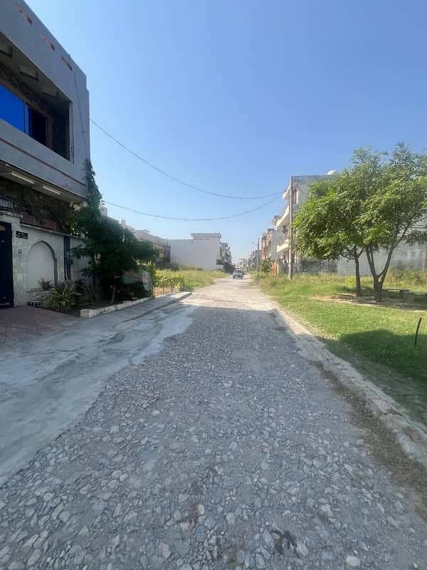 New city phase ii wah cantt C block 5 Marla  Major Road Pair plot urgent sale 1