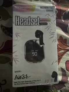 Air 31 brand new earphones 0