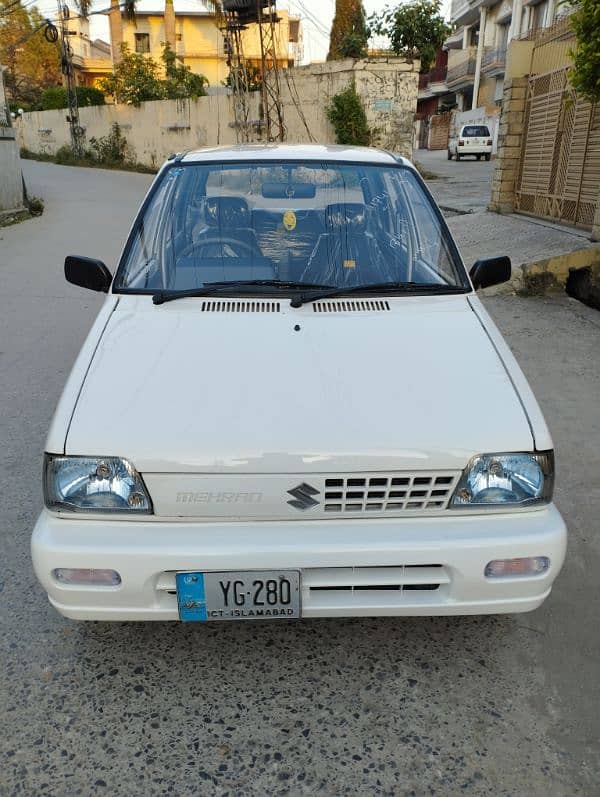 Suzuki Mehran VXR 2013 Chill AC total original 3