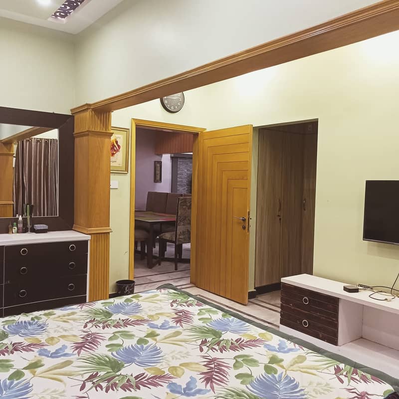 White Lotus Karachi Gulshan Iqbal Fully Furnished on rent daily/weekly 2