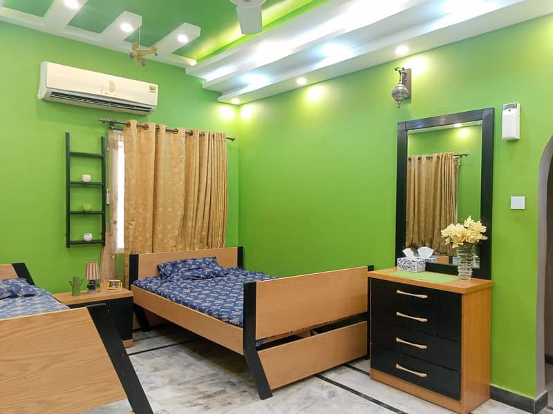 White Lotus Karachi Gulshan Iqbal Fully Furnished on rent daily/weekly 4