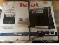 two electric tefal gas blower heater