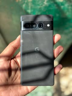 Google pixel 7 pro  screen line 4 month sim working non active