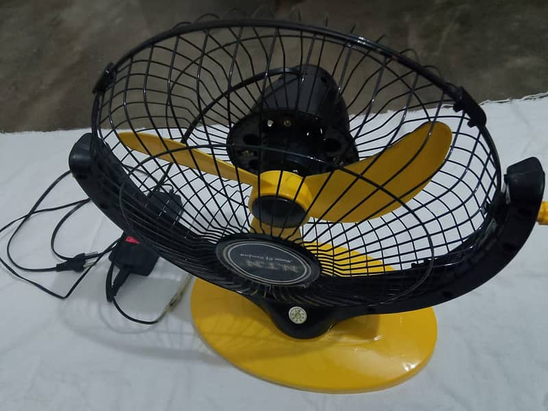 NTN Table Fan 12 Volt solar DC Fan With Supply 0300-9426428 2