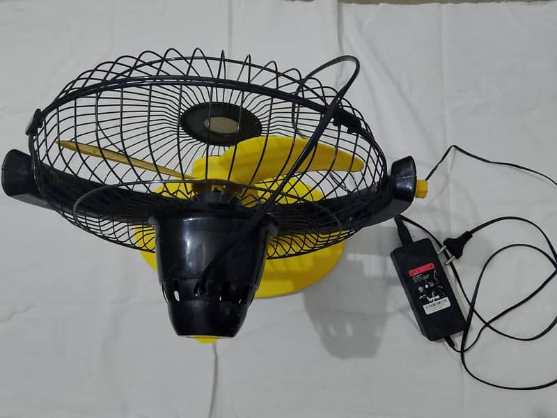 NTN Table Fan 12 Volt solar DC Fan With Supply 0300-9426428 3