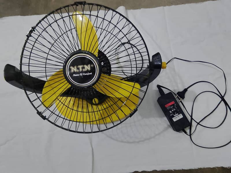 NTN Table Fan 12 Volt solar DC Fan With Supply 0300-9426428 4