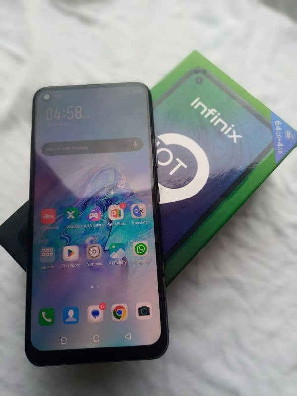 infinix hot 9 with box 1