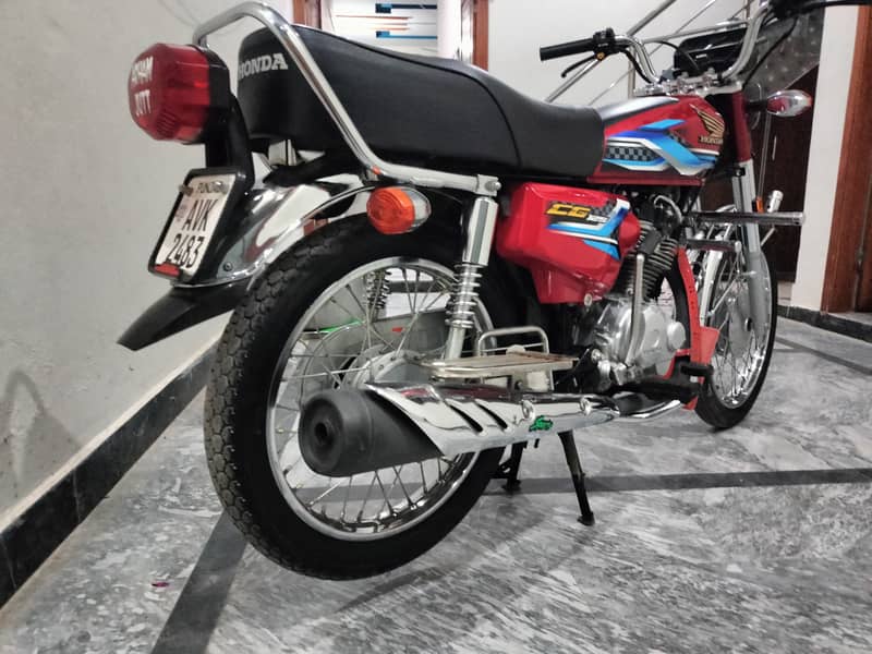 Honda 125 2024 Model for sale. contact No. 03431076580 2