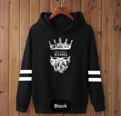 Men's Cotton fleece King printed hoodies