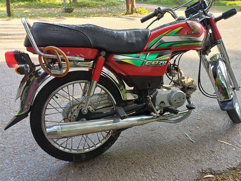 Honda 70 perfect bike less used 2