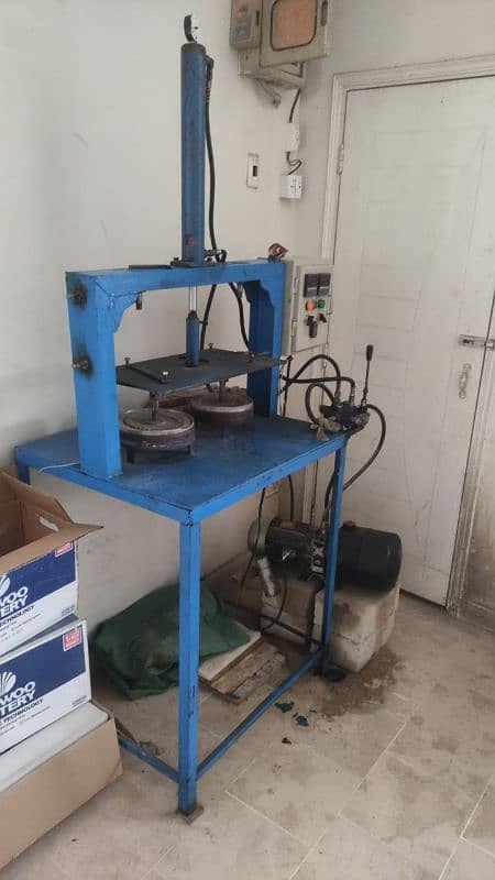 Gatha plate machine with cutting&Double dia machine 1