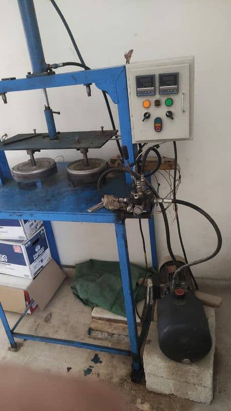 Gatha plate machine with cutting&Double dia machine 2