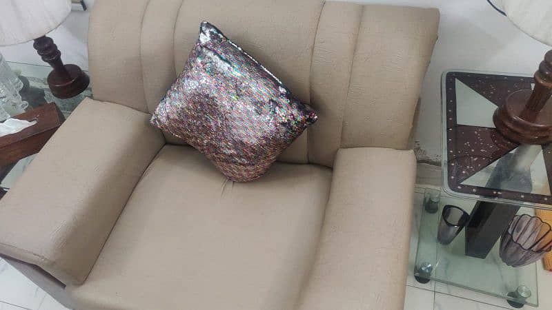 5 SEATER LEATHER sofa set 4