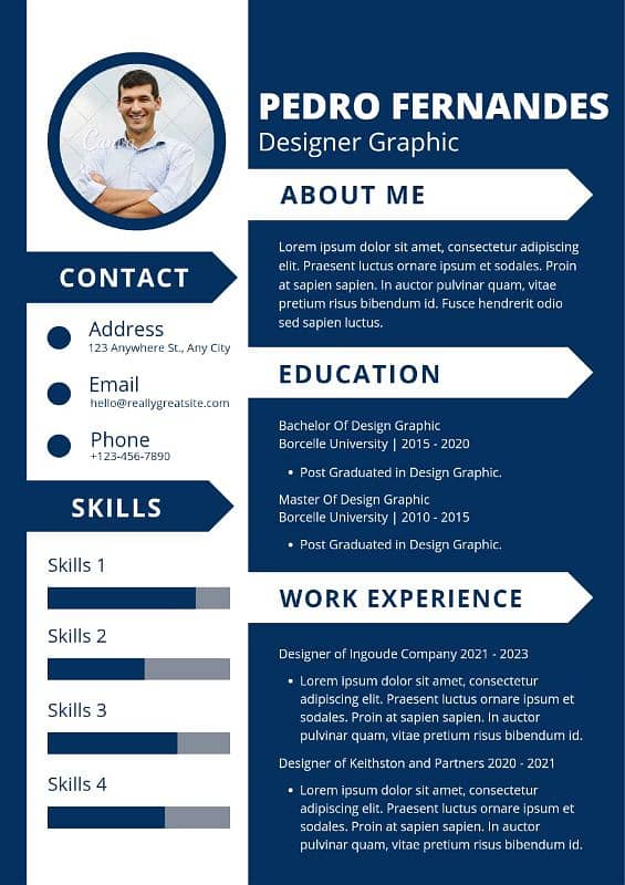 Resume/ Curriculum Vitae Maker. . 6