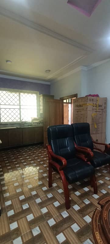 8 Marla Ground Portion House for rent in Vip Affliation Sector 4 airport housing society. 6