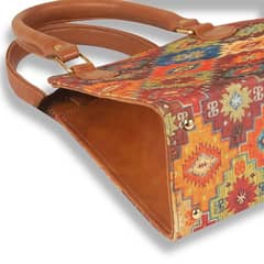 bag X_loom pu leather handbag multi 0