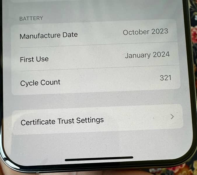 iphone 15 pro max 256 gb factory unlock battery 89% 4 months sim time 8