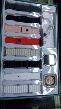 8 strap watch available Deliver all over Pakistan