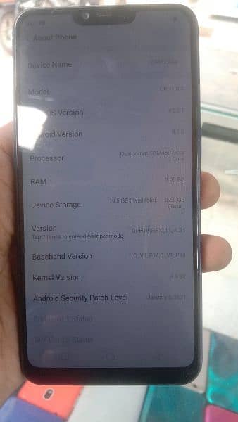 oppo a3s 3/32gb all ok ha only mbl ha 2