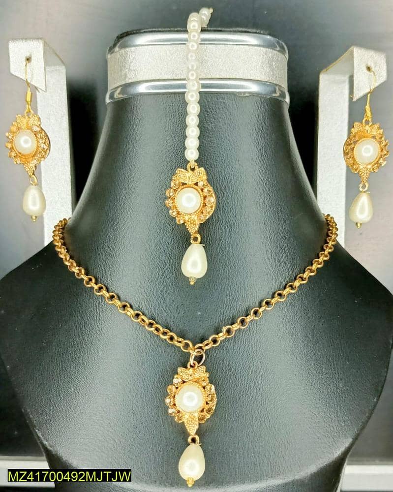 Necklace Set With Bindiya 0