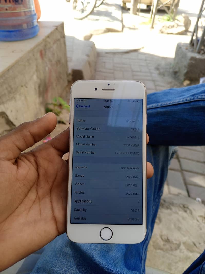 official pta approved iPhone 6 16GB contact 03224284321 6