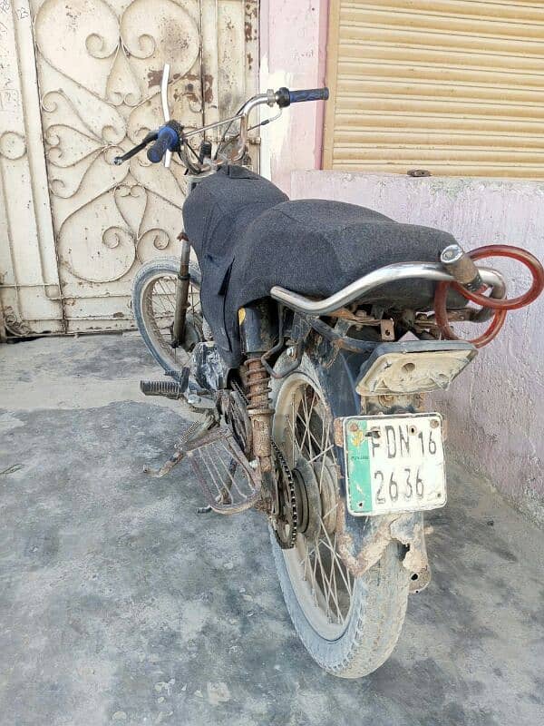 Road prince bike 110cc faislabad num 2nd owner 2