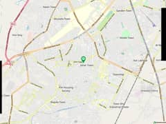 1 KANAL CORNER Semi Commercial PLOT FOR SALE AT THE MAIN BULEVOIRD OF KHAYAN-E-FIRDOSI JOHAR TOWN LAHORE 0