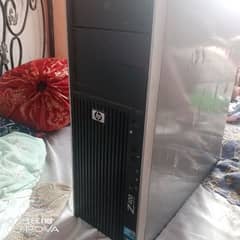 hp z400 gaming work station computer