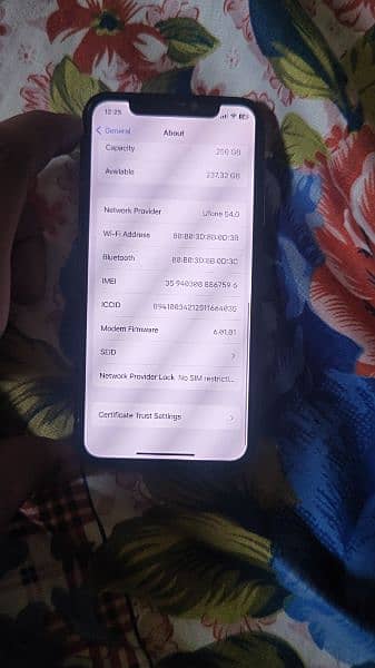 I phone X Pta approved 256gb factory unlocked 6