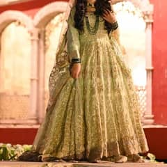 bridal nikah dress