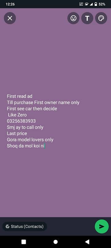 First owner name Final price smj ay ty call Zero jaisi soni 1