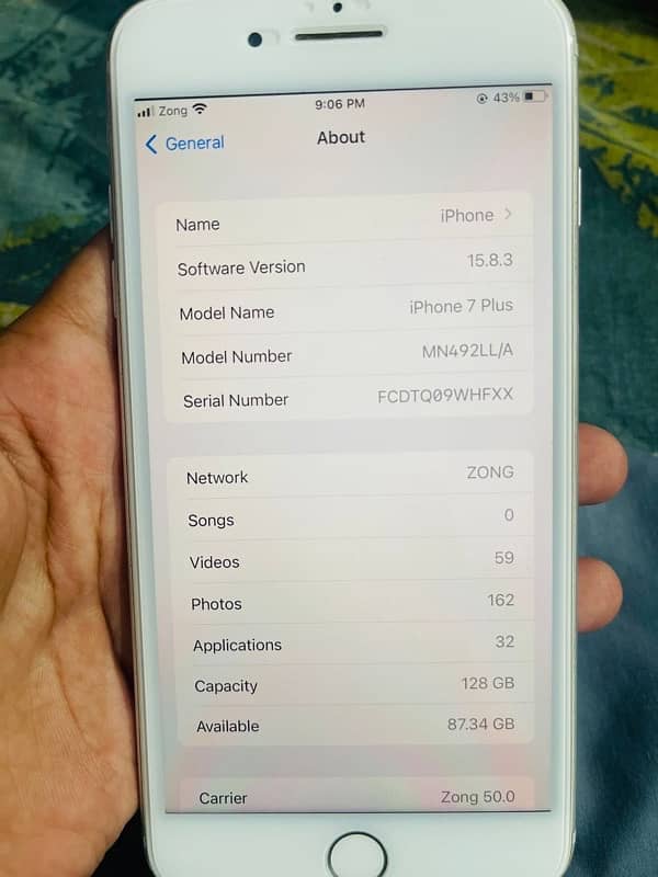 I PHONE 7+ [128gb] PTA APPROVED 6