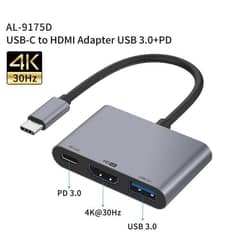 Onten 9175A TYPE C TO HDMI Adapter USB PD 0