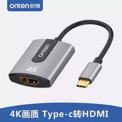 Onten USB Type-C to 4K/2K HDMI Adapter OTN-9587S 0