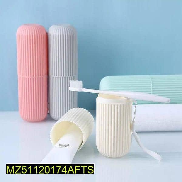 Traveling toothbrush holder 4