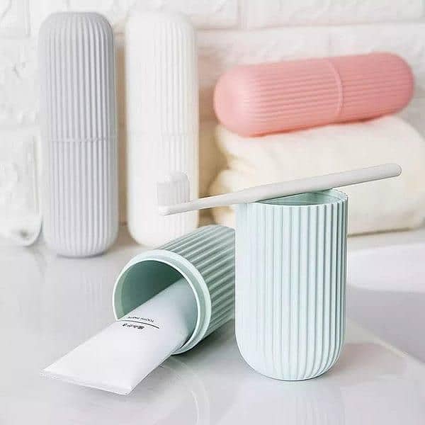 Traveling toothbrush holder 5