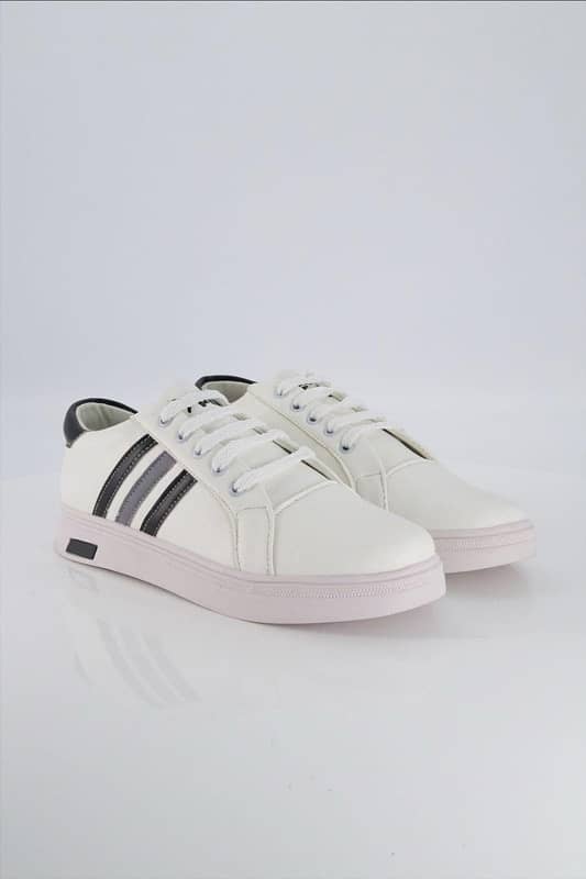 Mens leather casual sneakers 0