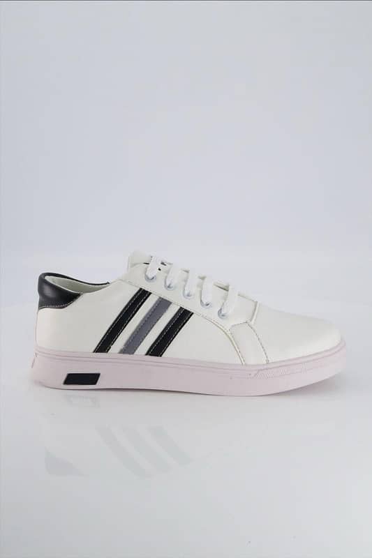 Mens leather casual sneakers 1