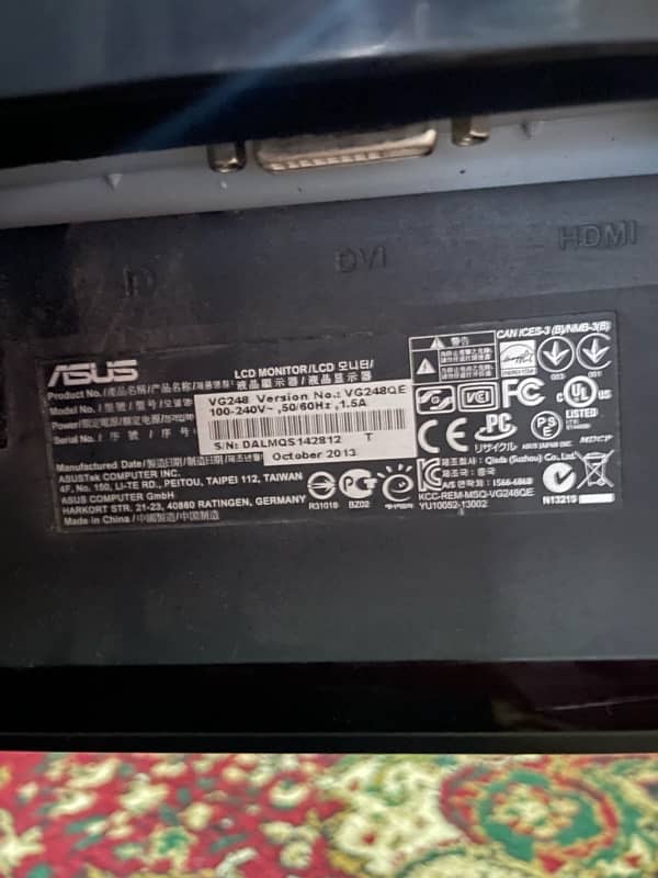 asus 24 inch 144 hz led 4