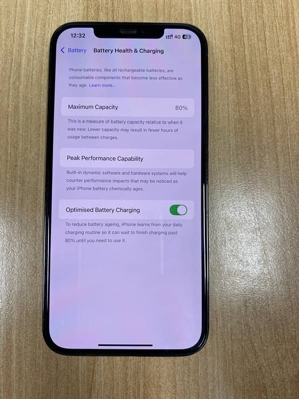 Iphone 12 pro max PTA approved 256Gb with box 4