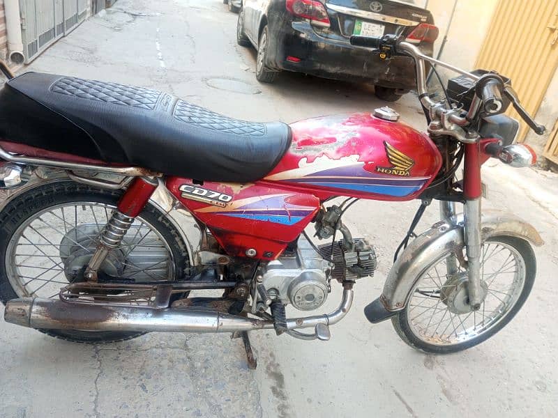 honda cd 70 available lush condition urgent sale 1