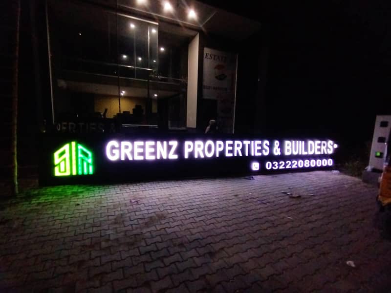 LED sign board / Acrylic Sign boards / 3d sign boards / Neon lights 5