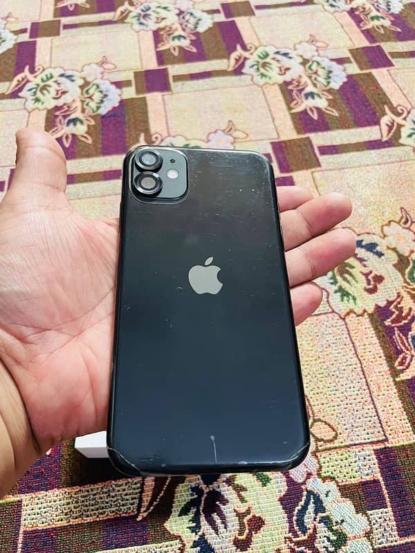 iPhone 11 128 Gb black color Official physical dual sim approved 5