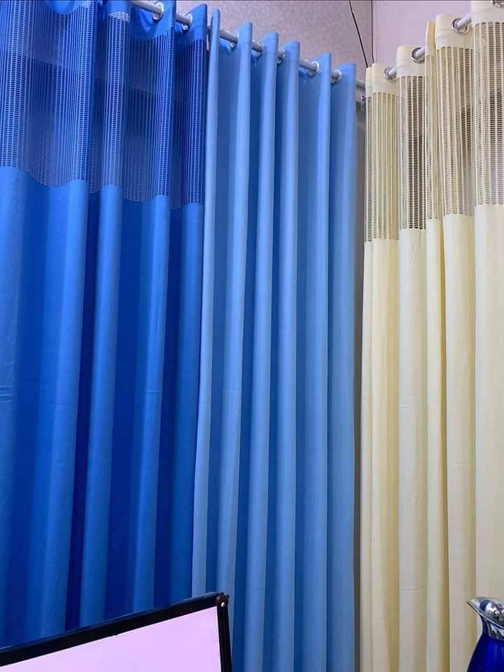 hospital curtain with railing - Parachute Curtain - Fabric Curtain 2