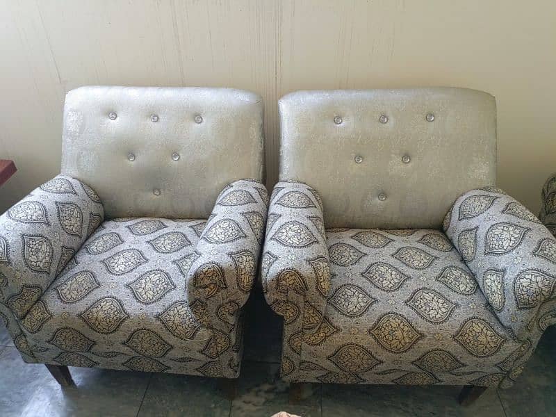 3 pcs sofa set with cover 1