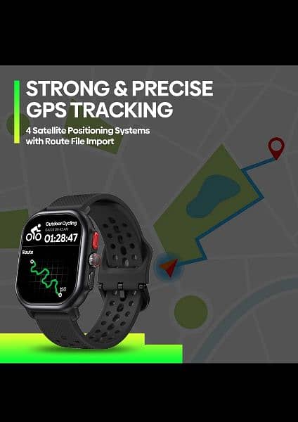 New Zeblaze Beyond 3 Pro AMOLED 2.01" Calling GPS Fitness track Watch 2