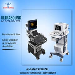 Ultrasound machine available of top brands in refurb and new condition