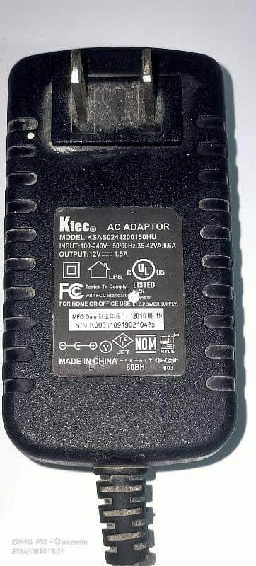 adapter 12V / 6V 1