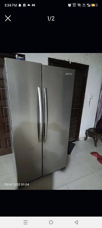 orient double door fridge 0